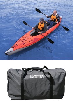 image of best inflatable kayak with case